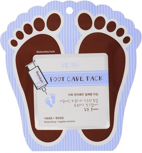 МЖ Маска для ног MJ Premium Foot care pack 10гр*2
