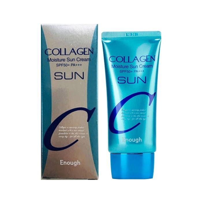 Крем с SPF защитой с коллагеном Enough Collagen Moisture Sun Cream SPF50+ PA+++