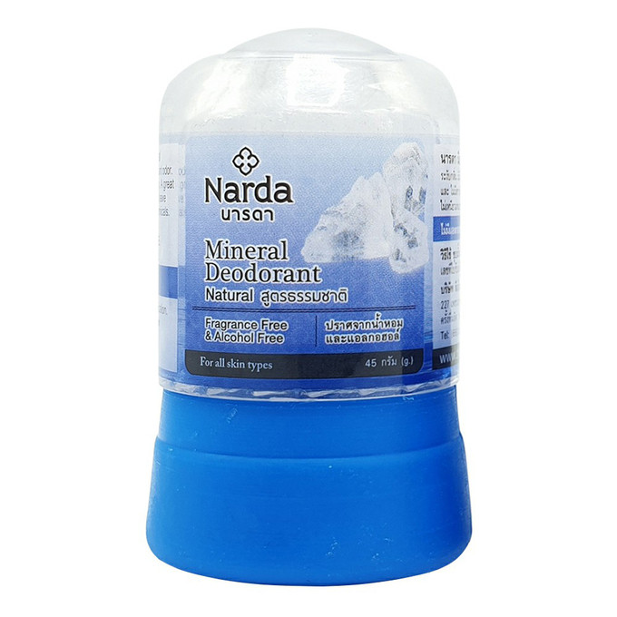 Дезодорант кристаллический "Натуральный" Narda Mineral deodorant Natural, 45гр