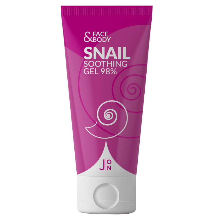 J:ON Гель универсальный с муцином улитки Face & Body Snail Soothing Gel 98%, 200 мл