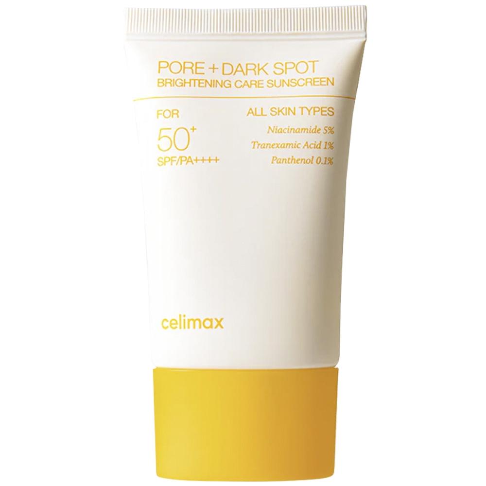 Осветляющий солнцезащитный крем Celimax Pore+Dark Spot Brightening Care Sunscreen SPF50+ PA++++, 50 мл