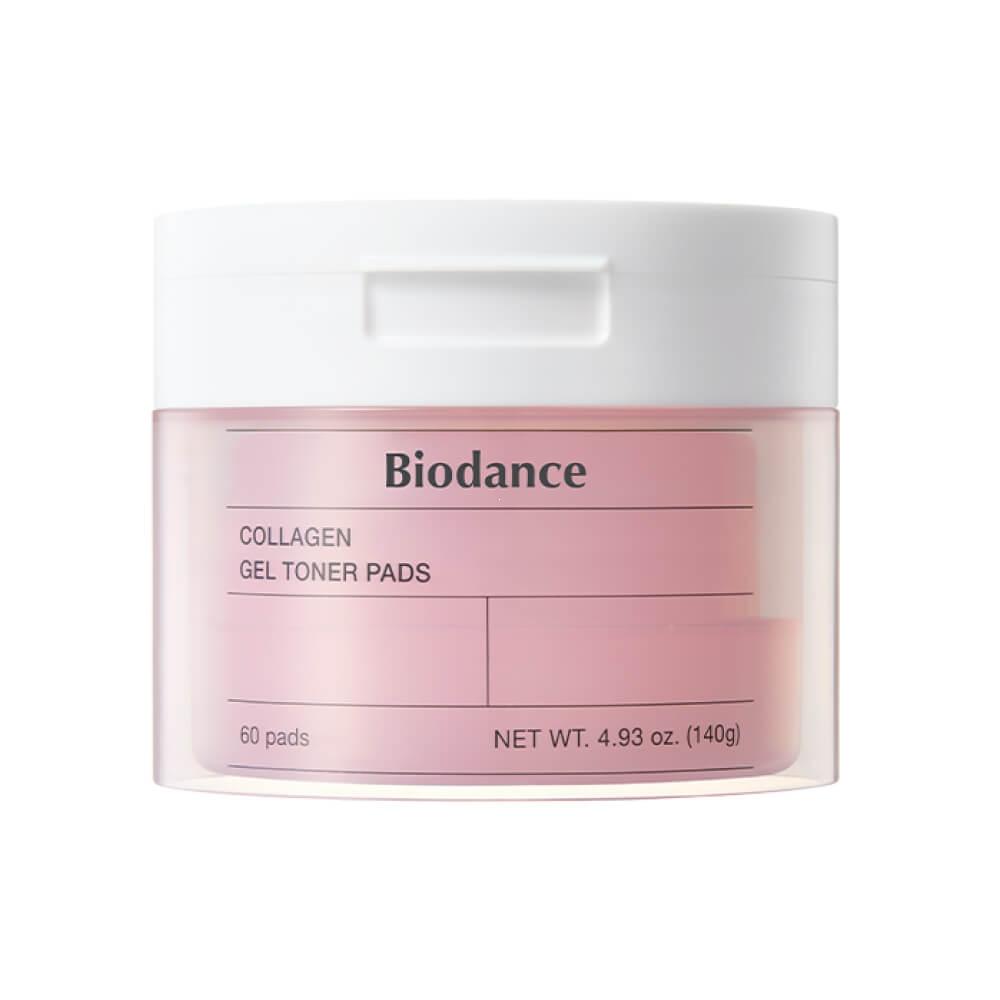 Гелевые тонер-пэды с коллагеном Biodance Collagen Gel Toner Pads, 60 шт