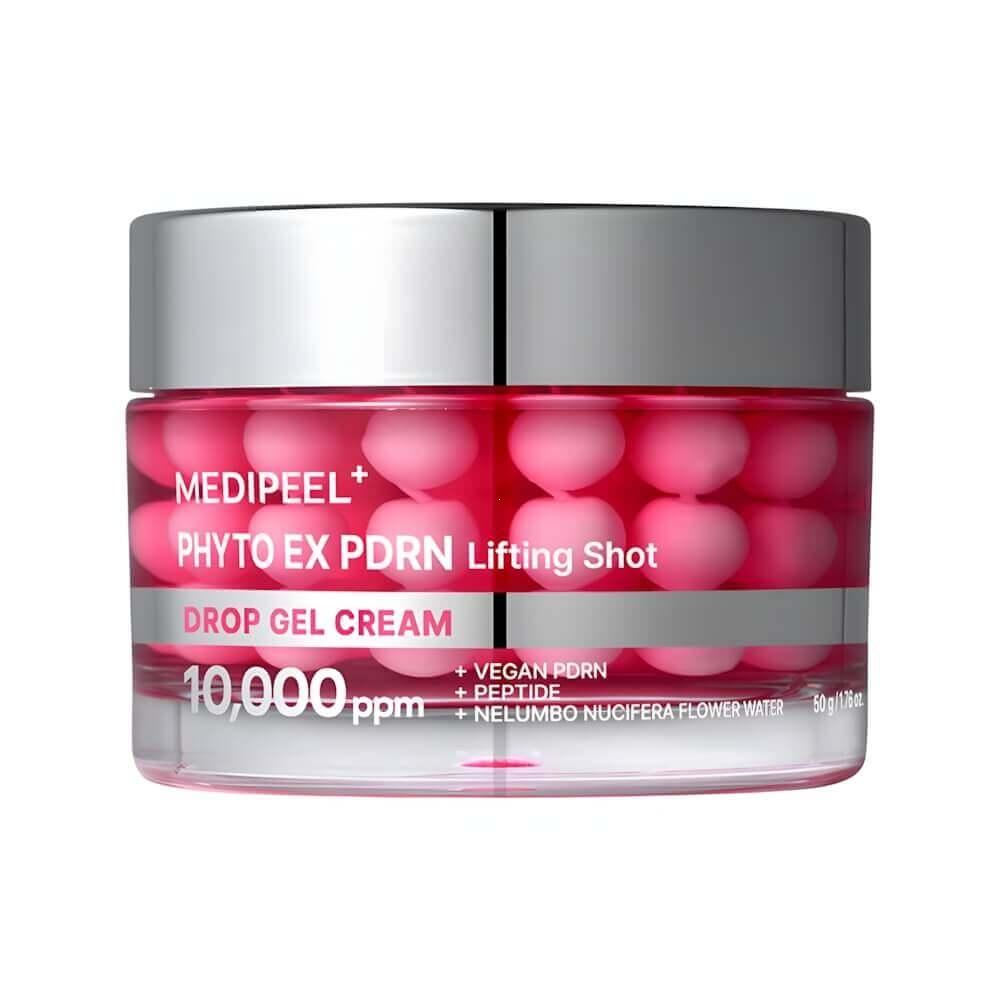 Капсульный крем с пептидами, ПДРН и микроиглами MEDIPEEL Phyto EX PDRN Lifting Shot Drop Gel Cream, 50 гр
