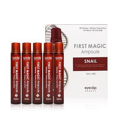Ампулы для лица с улиточным экстрактом против пигментации  First Magic Ampoule Snail  13мл/шт