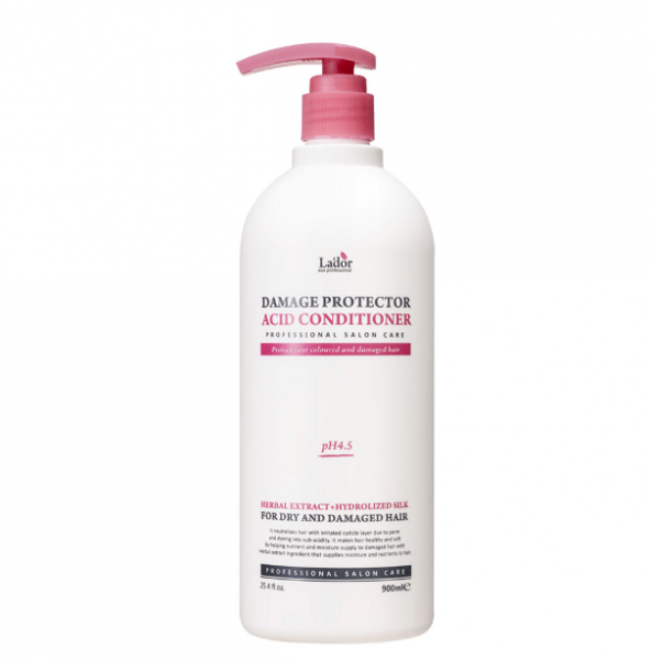 Кондиционер для поврежденных волос Lador Damage Protector Acid Conditioner, 900 мл