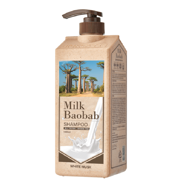 Шампунь для волос MilkBaobab Perfume Shampoo White Soap, 500мл