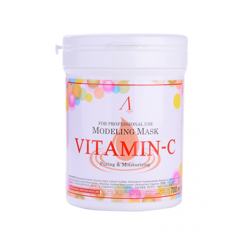 Маска альгинатная с витамином С Anskin Original Vitamin-C Modeling Mask (Банка)