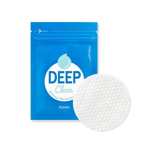 Сафетки влажные A’pieu для коррекции макияжа DEEP CLEAN MAKEUP RETOUCHING PAD, 10шт