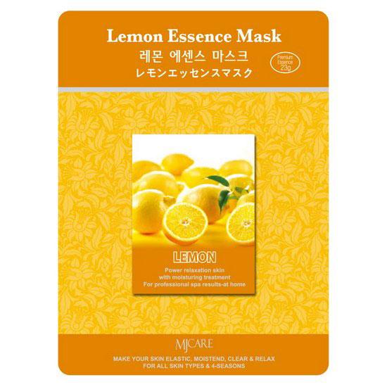 Тканевая маска Лимон MJ Care Lemon Essence Mask 23г