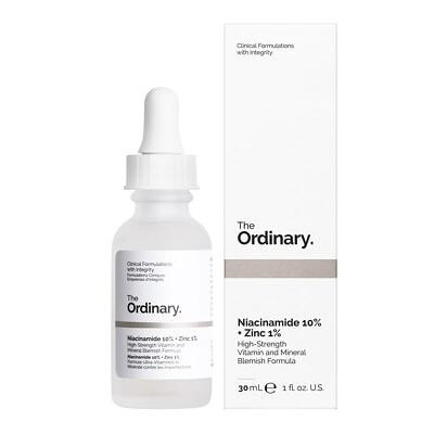 Сыворотка с витамином В3 и цинком The Ordinary - Niacinamide 10% + Zinc 1%, 60 мл