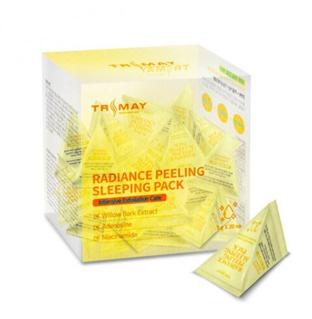 Отшелушивающая ночная маска бережное обновление и восстановление кожи Trimay Radiance Peeling Sleeping P ,3 мл