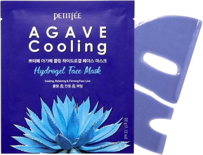 Гидрогелевая маска для лица Agave Cooling Hydrogel Face Mask, PETITFEE