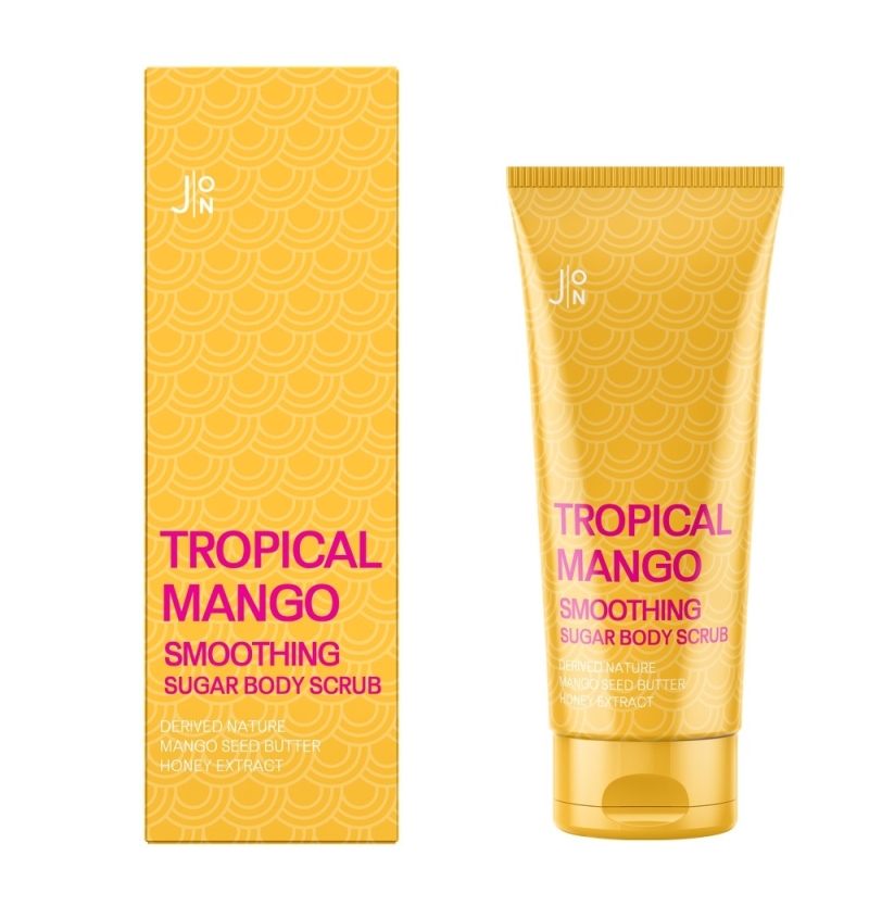 Скраб для тела Манго J:ON Tropical Mango Smoothing Sugar Body Scrub, 250 гр