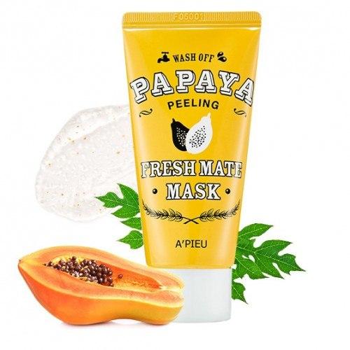 Маска-пилинг для лица A'PIEU Fresh Mate Papaya Mask (Peeling), 50 мл