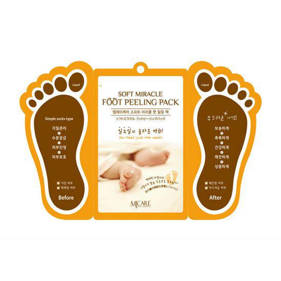Пилинг для ног MIJIN Care Soft Miracle Foot Peeling