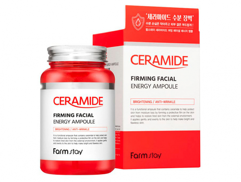 Сыворотка для лица с керамидами FarmStay Ceramide Firming Facial Energy Ampoule