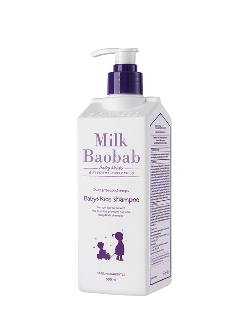 Детский шампунь MilkBaobab Baby&Kids Shampoo, 500мл