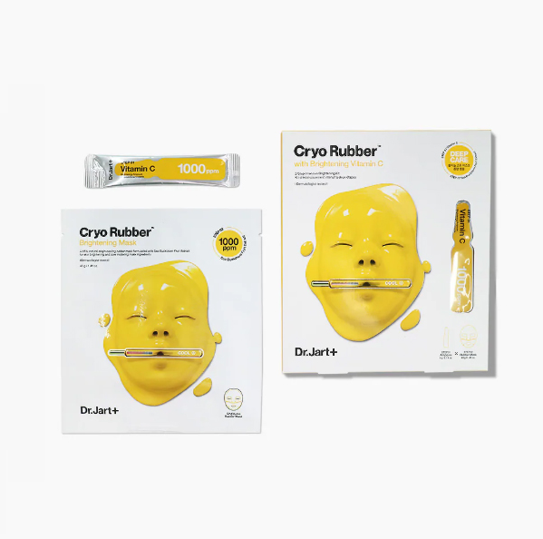 Готовая альгинатная маска для лица с витамином С Dr.Jart+ Cryo Rubber with soothing Brightening Vitamin C