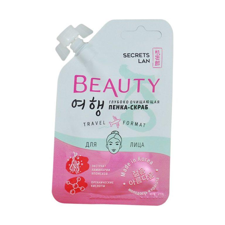 Глубоко очищающая пенка-скраб для лица «Beauty.Ko» Secrets Lan  12 г