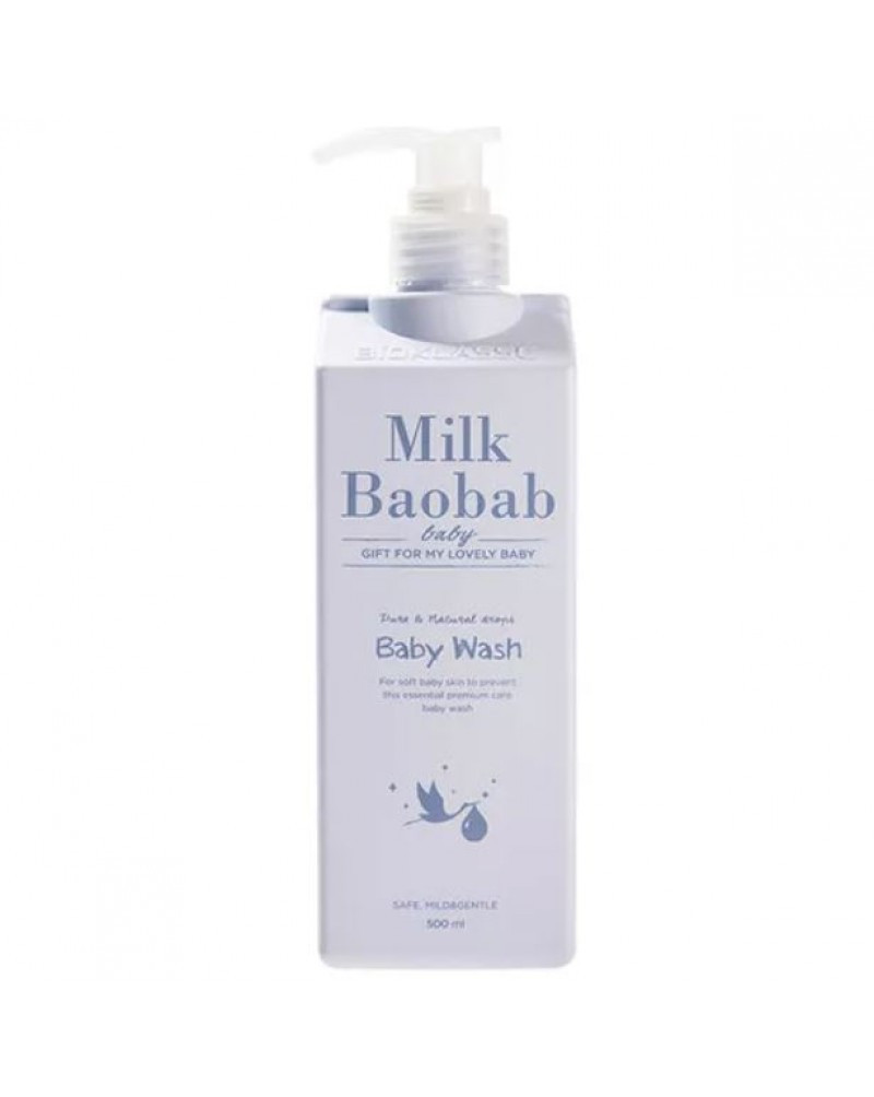 Детский гель для душа MilkBaobab Baby Wash (All in one), 500мл