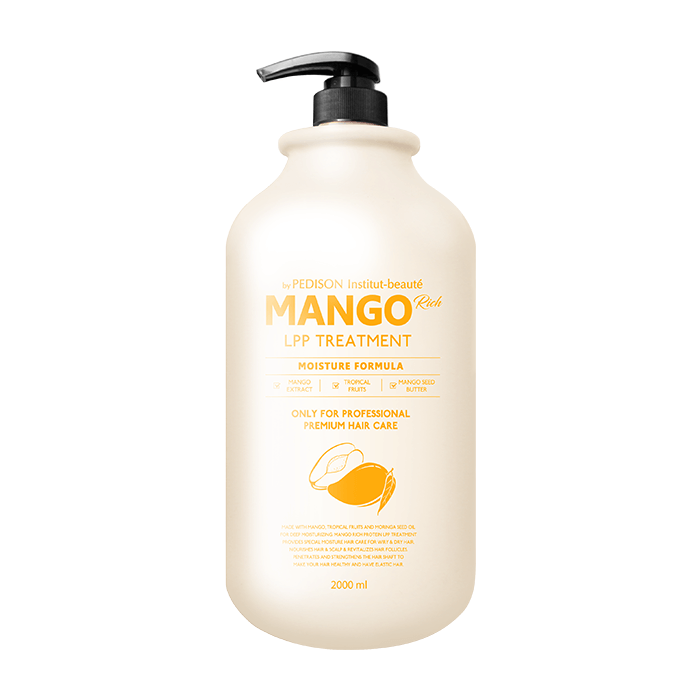 Интенсивно питающая маска для волос с манго PEDISON INSTITUT-BEAUTE MANGO RICH LPP TREATMENT, 2000 мл