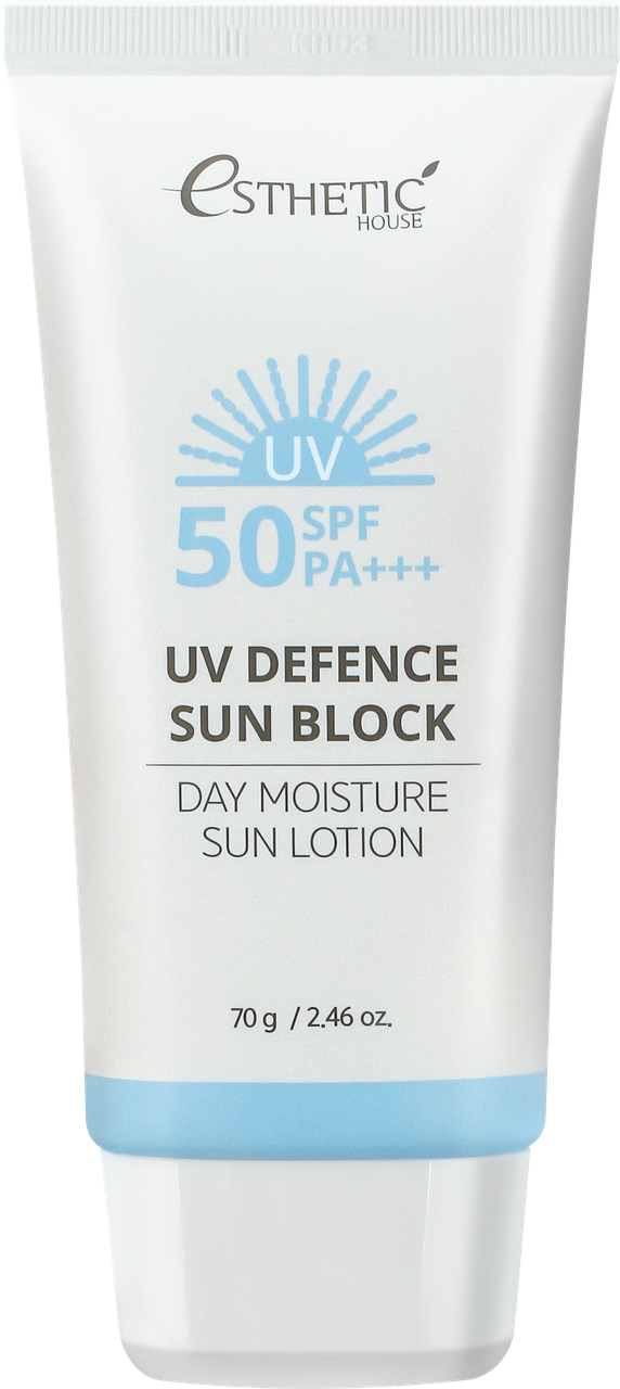 Крем с SPF защитой Esthetic House UV Defence Sun Block Day Moisture Sun Lotion, 70 мл