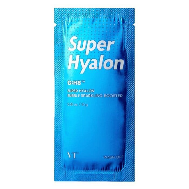 Увлажняющая пузырьковая маска для лица VT Cosmetics Super Hyalon Bubble Sparkling Booster, 10 гр