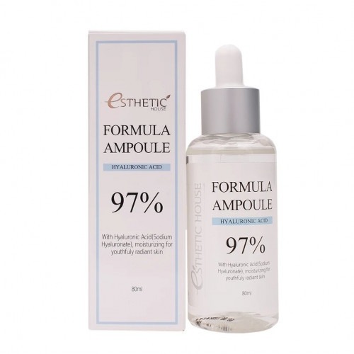Сыворотка для лица с гиалуроновой кислотой FORMULA AMPOULE HYALURONIC ACID ESTHETIC HOUSE , 80 мл