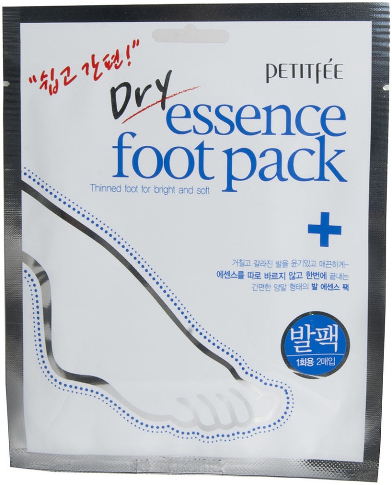 Маска для ног с сухой эссенцией Petitfee Dry Essence Foot Pack