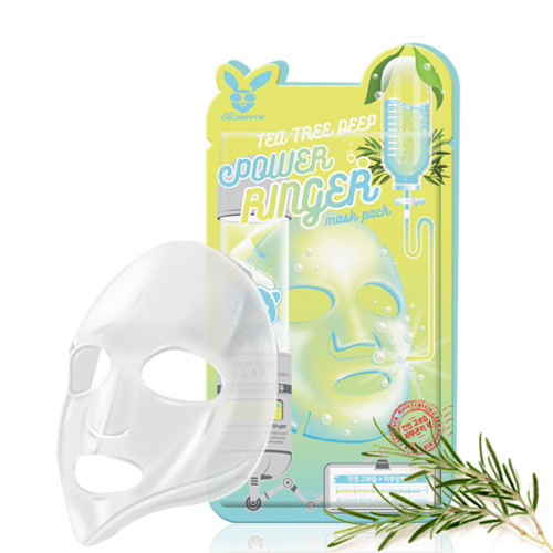 Тканевая маска для лица с проблемной кожей Elizavecca Tea Tree Deep Power
