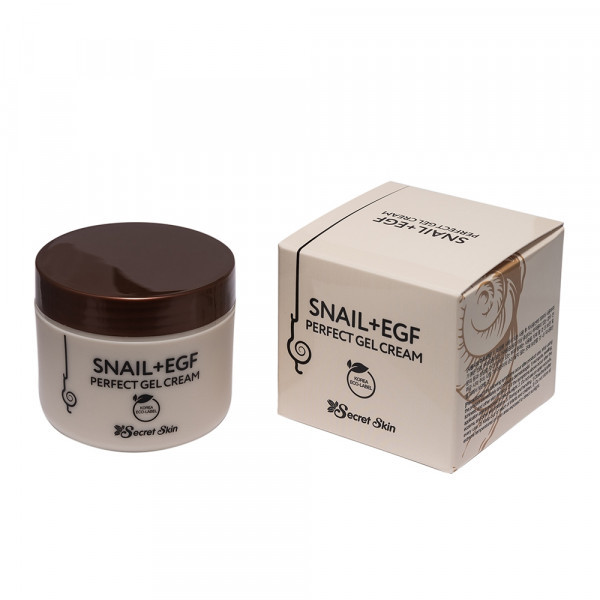 Крем-гель для лица с муцином улитки Secret Skin Snail + EGF Perfect Gel Cream 50 мл