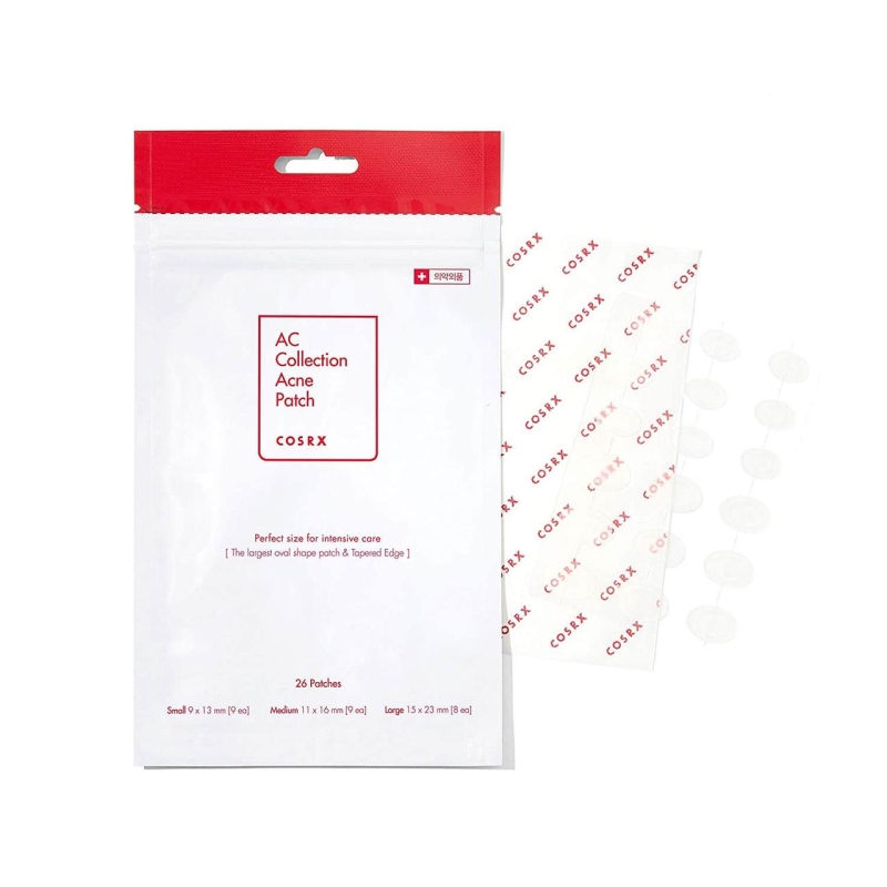 Антибактериальные наклейки от прыщей COSRX AC Collection Acne Patch, 26 шт