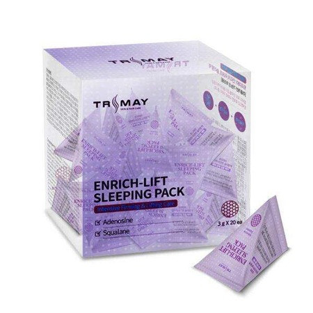 Ночная лифтинг-маска со скваланом на гладкость,упругость и разглаживание Trimay Enrich-Lift Sleeping Pack,3 мл