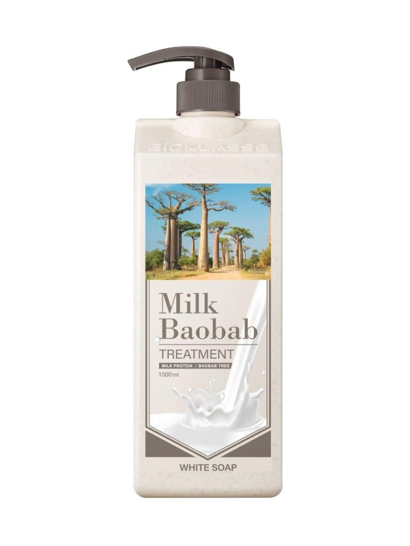 Бальзам для волос MilkBaobab Perfume Treatment White Soap, 500мл