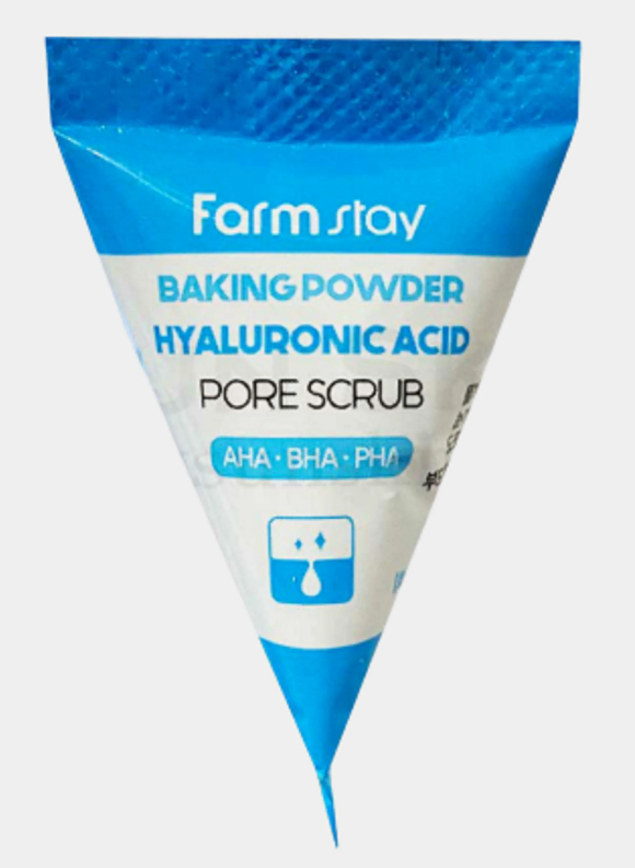 Скраб для лица с гиалуроновой кислотой FARMSTAY Baking Powder Hyaluronic Acid Pore Scrub 1 шт