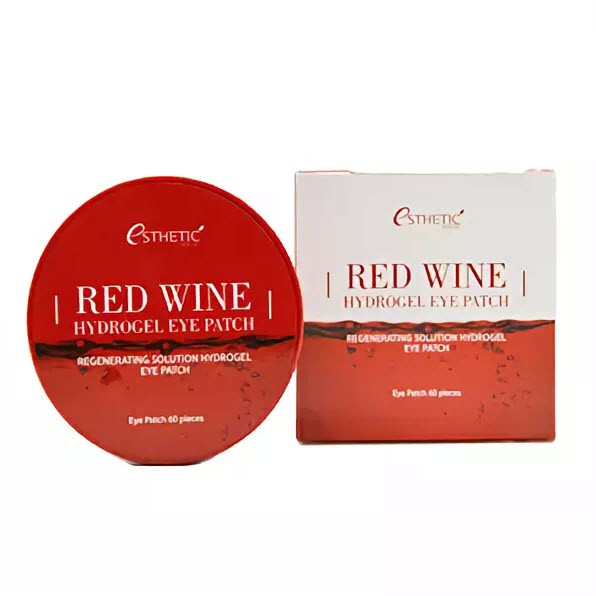 Патчи для глаз гидрогелевые с экстрактом красного вина ESTHETIC HOUSE Red Wine Hydrogel Eye Patch