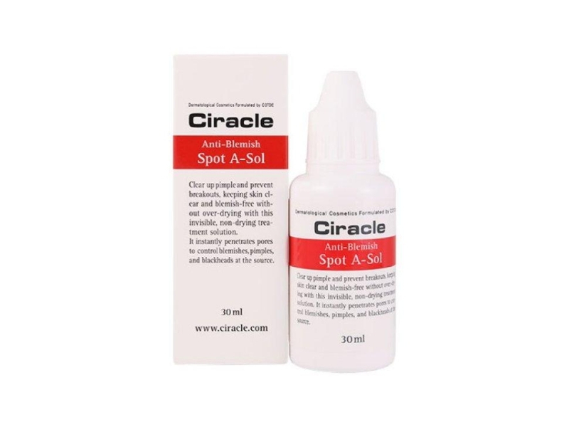 Anti-acne Средство точечное от акне Ciracle Anti-blemish Spot A Sol 30мл