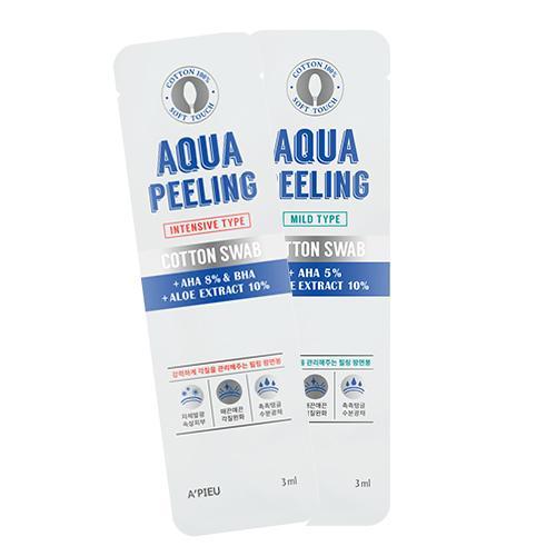 Пилинг для лица A'PIEU с АНА-кислотами на ватной палочке Aqua peelling cotton swab, 3 гр