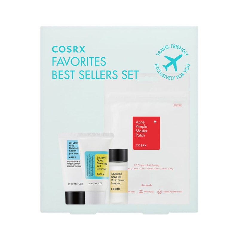 Набор для проблемной кожи COSRX Travel Best Sellers Kit, 3x20мл, 24шт