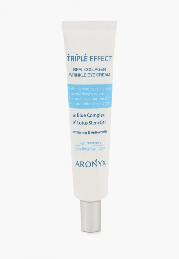 Крем для кожи вокруг глаз Aronyx тройной эффект с морским коллагеном, 40 мл