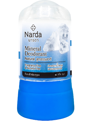 Дезодорант кристаллический "Натуральный" Narda Mineral deodorant Natural, 80гр