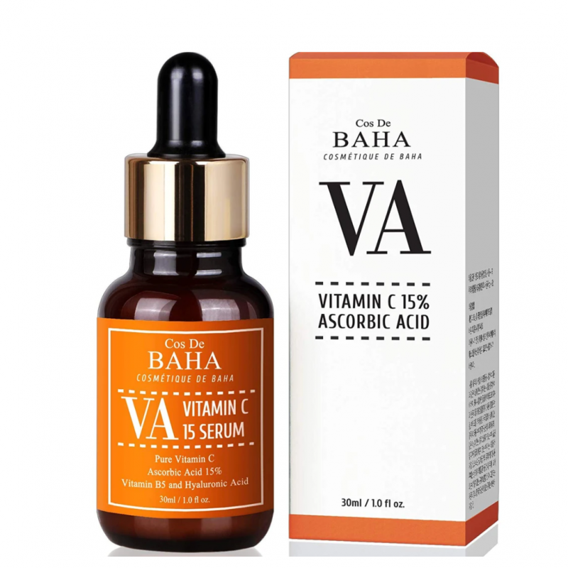 Сыворотка для лица с витамином С, Cos de baha Vitamin C Serum, 30ml