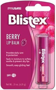 Бальзам для губ ягодный Berry Lip Balm Blistex, 4.25 гр