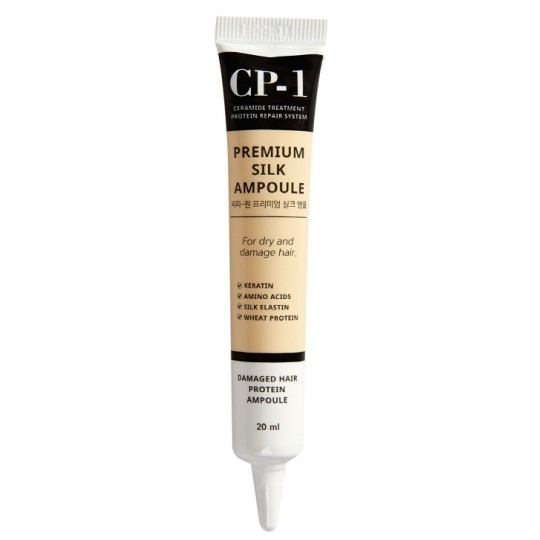 Несмываемая сыворотка для волос с протеинами шелка Esthetic House  CP-1 Premium Silk Ampoule, 20 мл