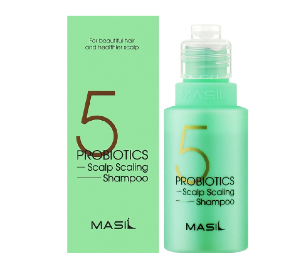 Шампунь с пробиотиками глубокоочищающий Masil 5 Probiotics Scalp Scaling Shampoo, 50 мл