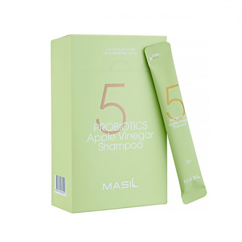 Шампунь от перхоти с яблочным уксусом Masil 5 Probiotics Apple Vinergar Shampoo, 8 мл