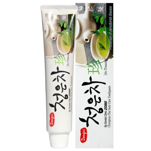 Зубная паста восточный чай 2080 Dental Clinic Cheong-en-cha Jin Toothpaste, 120 гр
